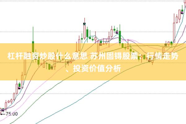 杠杆融资炒股什么意思 苏州固锝股票：行情走势、投资价值分析