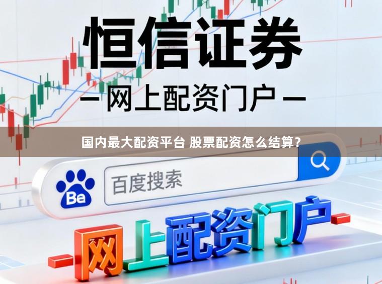 国内最大配资平台 股票配资怎么结算?