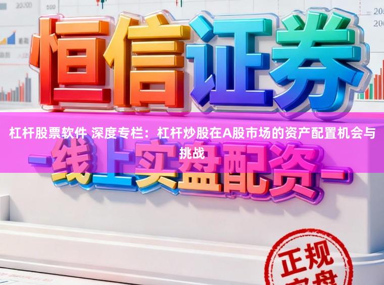 杠杆股票软件 深度专栏：杠杆炒股在A股市场的资产配置机会与挑战