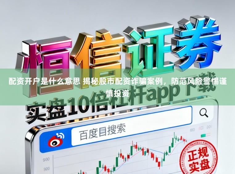 配资开户是什么意思 揭秘股市配资诈骗案例，防范风险警惕谨慎投资
